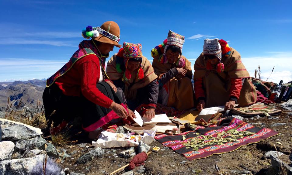 ceremonia camino inka - peru goyo expeditions